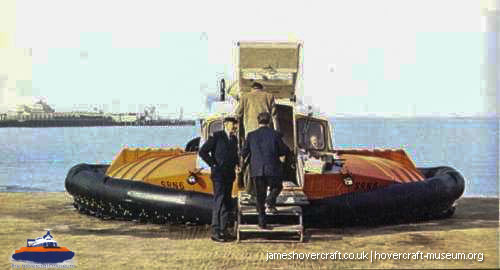SRN6 with Hovertravel -  (credit: The <a href='http://www.hovercraft-museum.org/' target='_blank'>Hovercraft Museum Trust</a>).